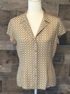 Jones New York Collection Cap Sleeve Top